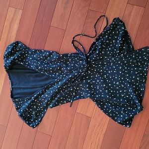 Brandy Melville Blue Floral Robbie Mini Dress